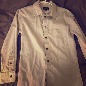 APC button down shirt